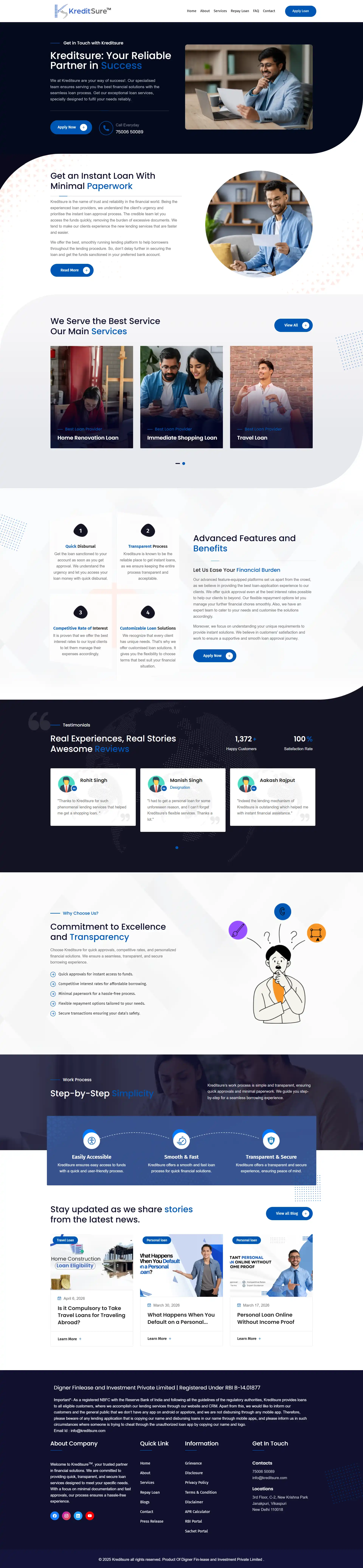 kreditsure Project