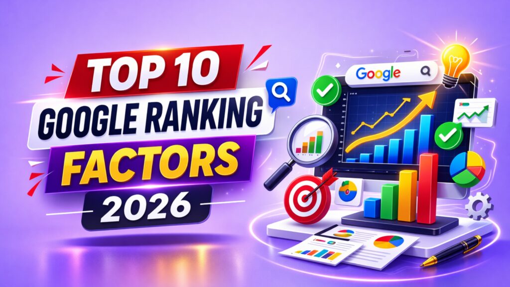 Top 10 Google Ranking Factors 2026 And How SEO Agency Works