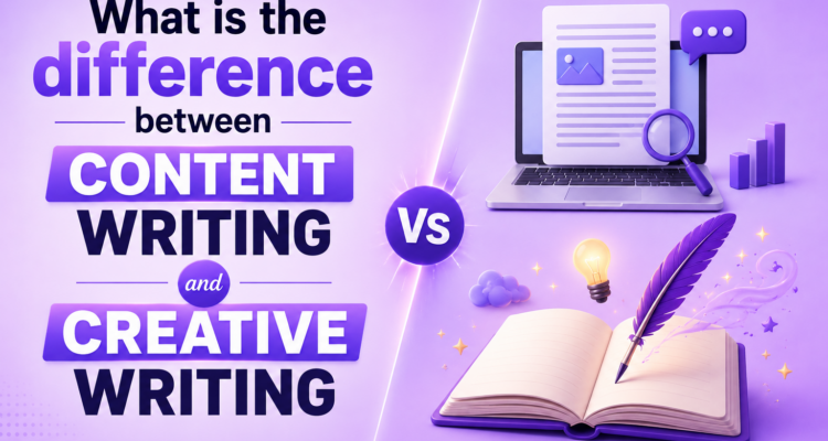 difference between content writing and creative writing
